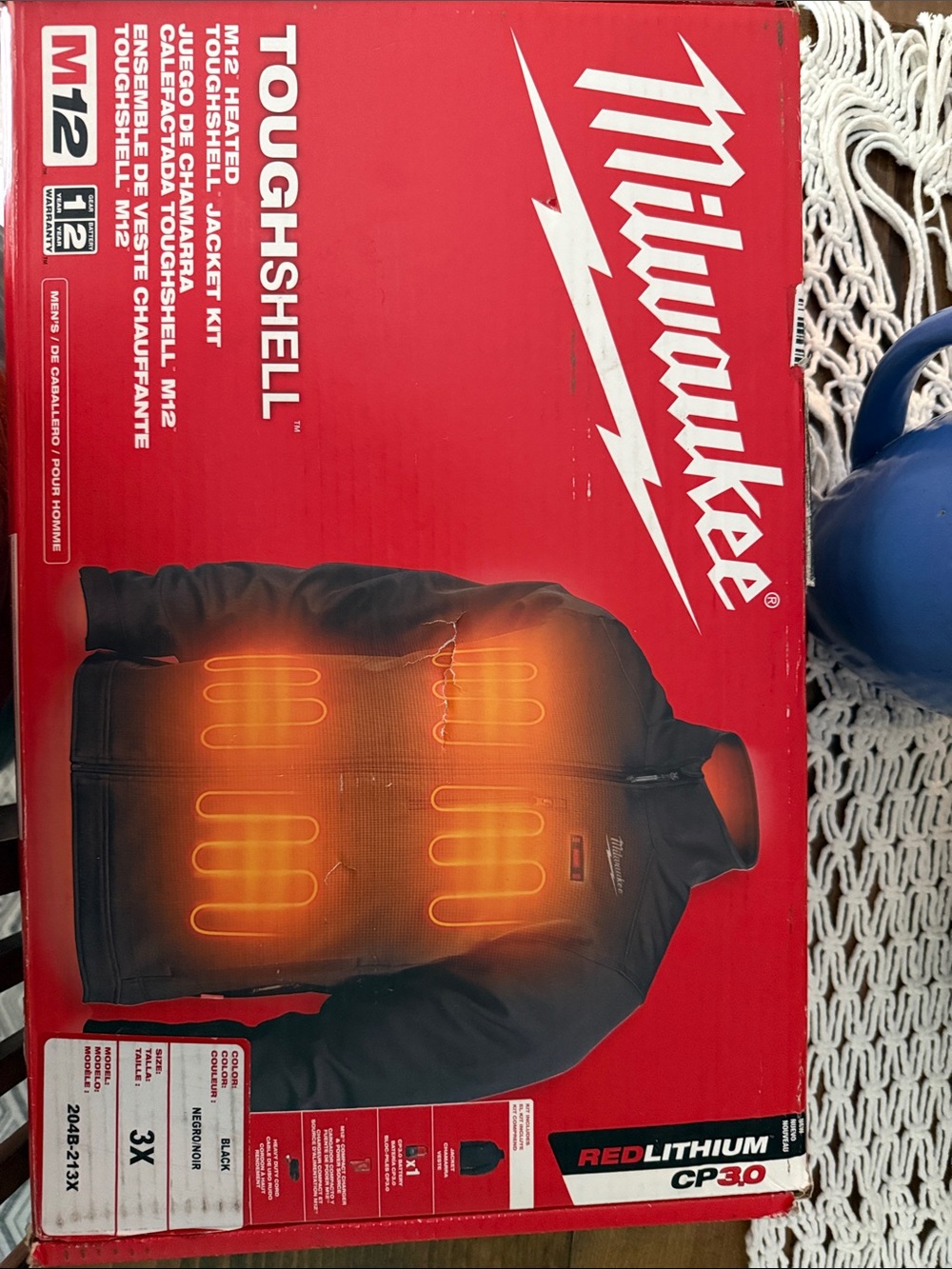 Milwaukee M12 ToughShell Heated Performance Jacket - Black